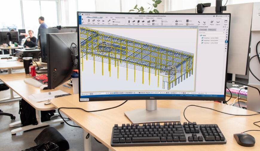 Steel Construction Accuracy with Tekla Structures