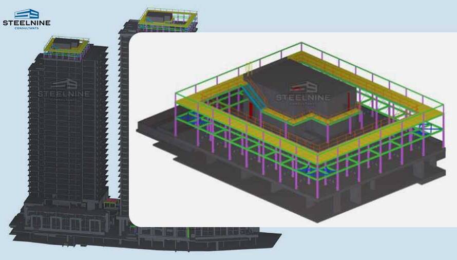 Steel Detailing for Construction Project