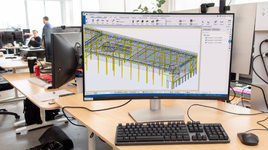 Steel Construction Accuracy with Tekla Structures