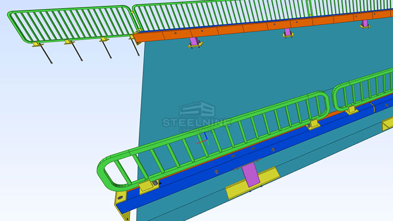 Bridge Guardrail & Fence Details