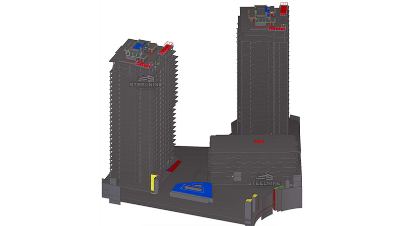 High Rise Building Steel Detailing