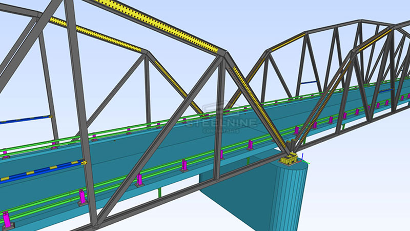 River Bridge Steel Detailing